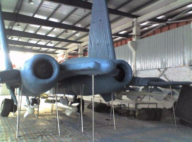 沅陵蓝色充气飞机